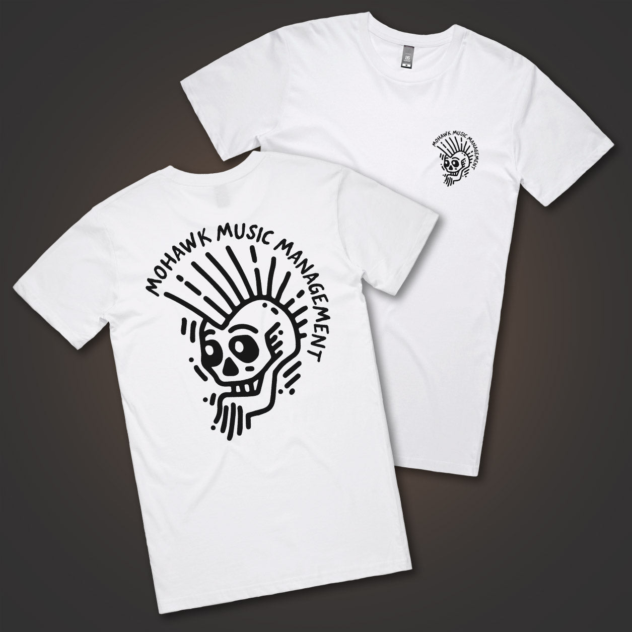 Mohawk Music Management Tee