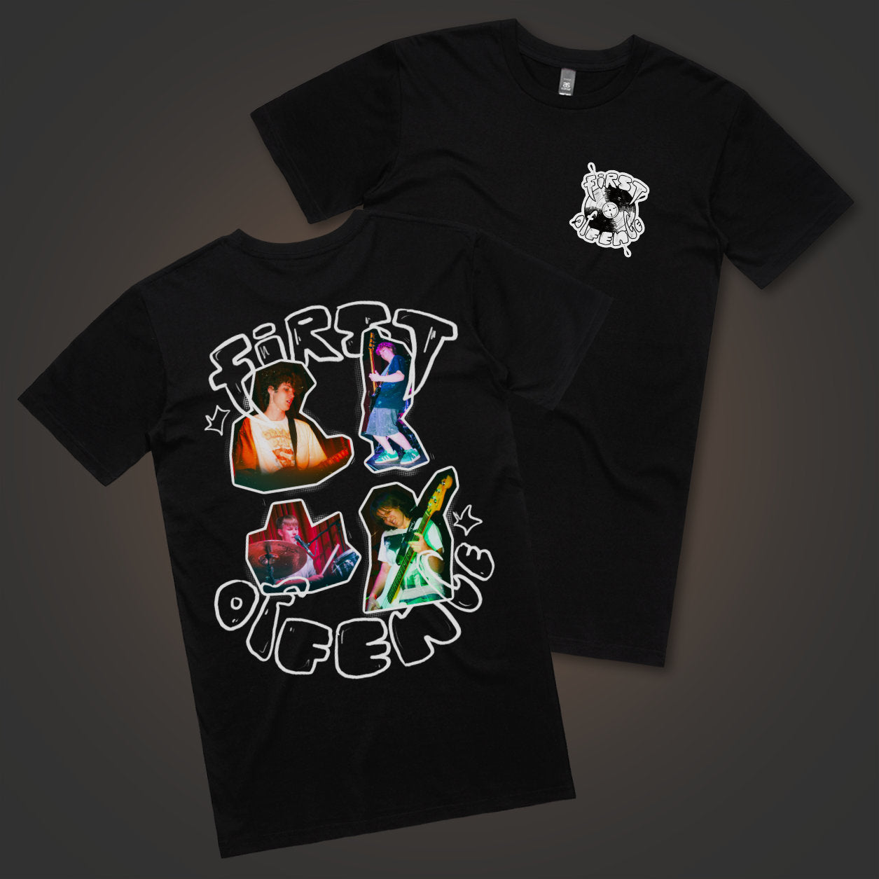 First Offence "4-Way Mural" Tee