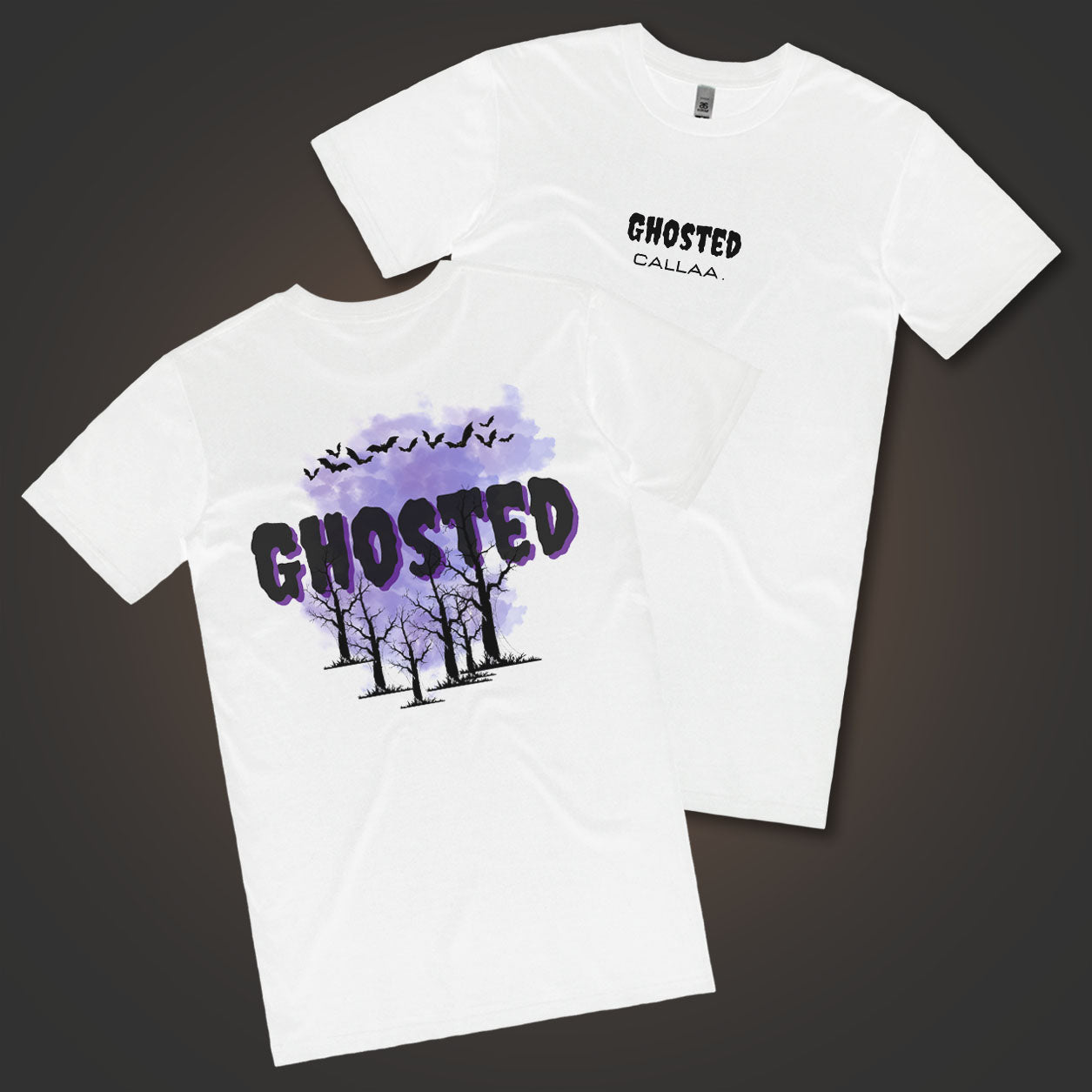 "Ghosted" Callaa Double-Sided Tee